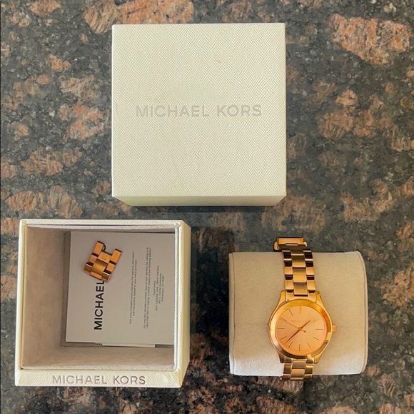 Michael Kors Jewelry - Michael Kors Rose Gold Watch